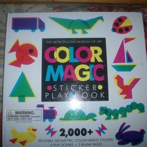 Color Magic Sticker Play Book by Metropolitan Museum of Art - Nice & Clean